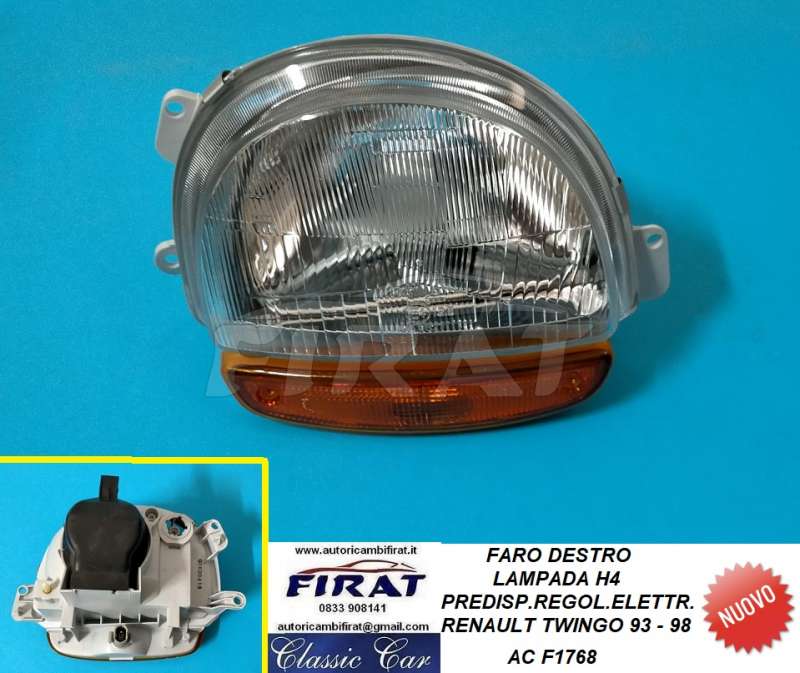 FARO RENAULT TWINGO 93 - 98 H4 DX P/R/E (F1768)